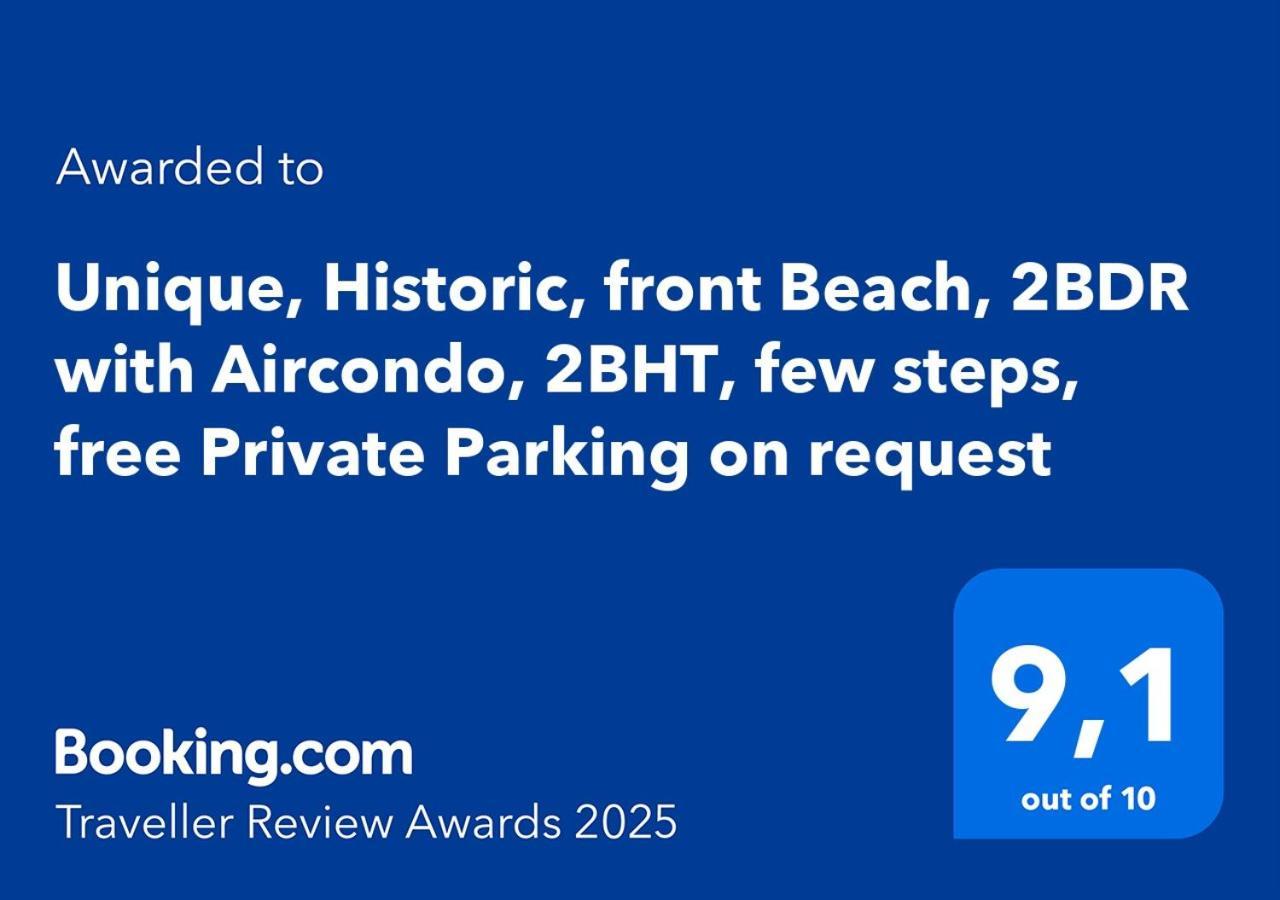 Marina Apartment, Unique, Authentic, Beachfront, 2 Aircondo Bdr , 2Bht, Easy To Train Or From Private Parking Vernazza Ngoại thất bức ảnh